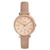 Watch strap Fossil ES4292 Leather Beige 14mm